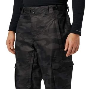 Mens Columbia ski pants regular black camp